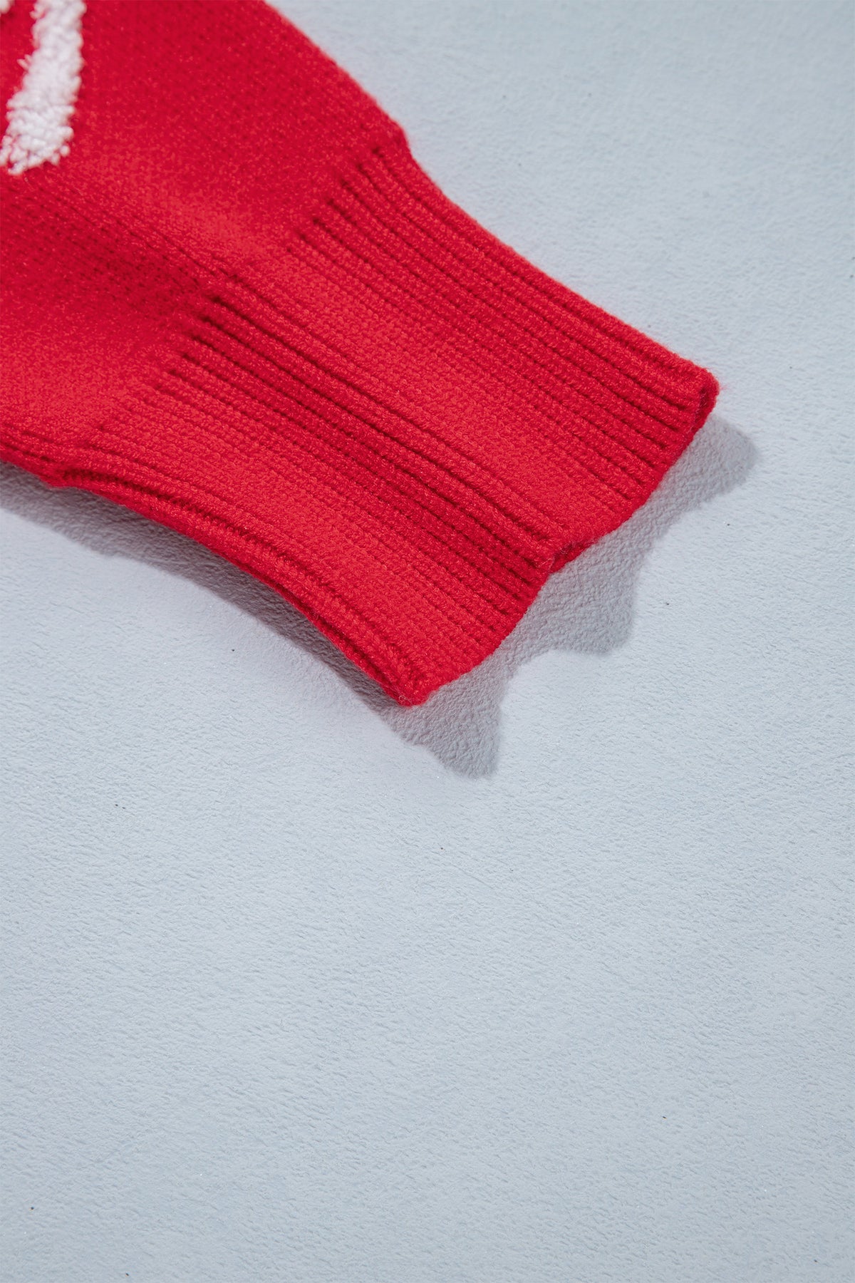 "Red All Over" Bow Sweater