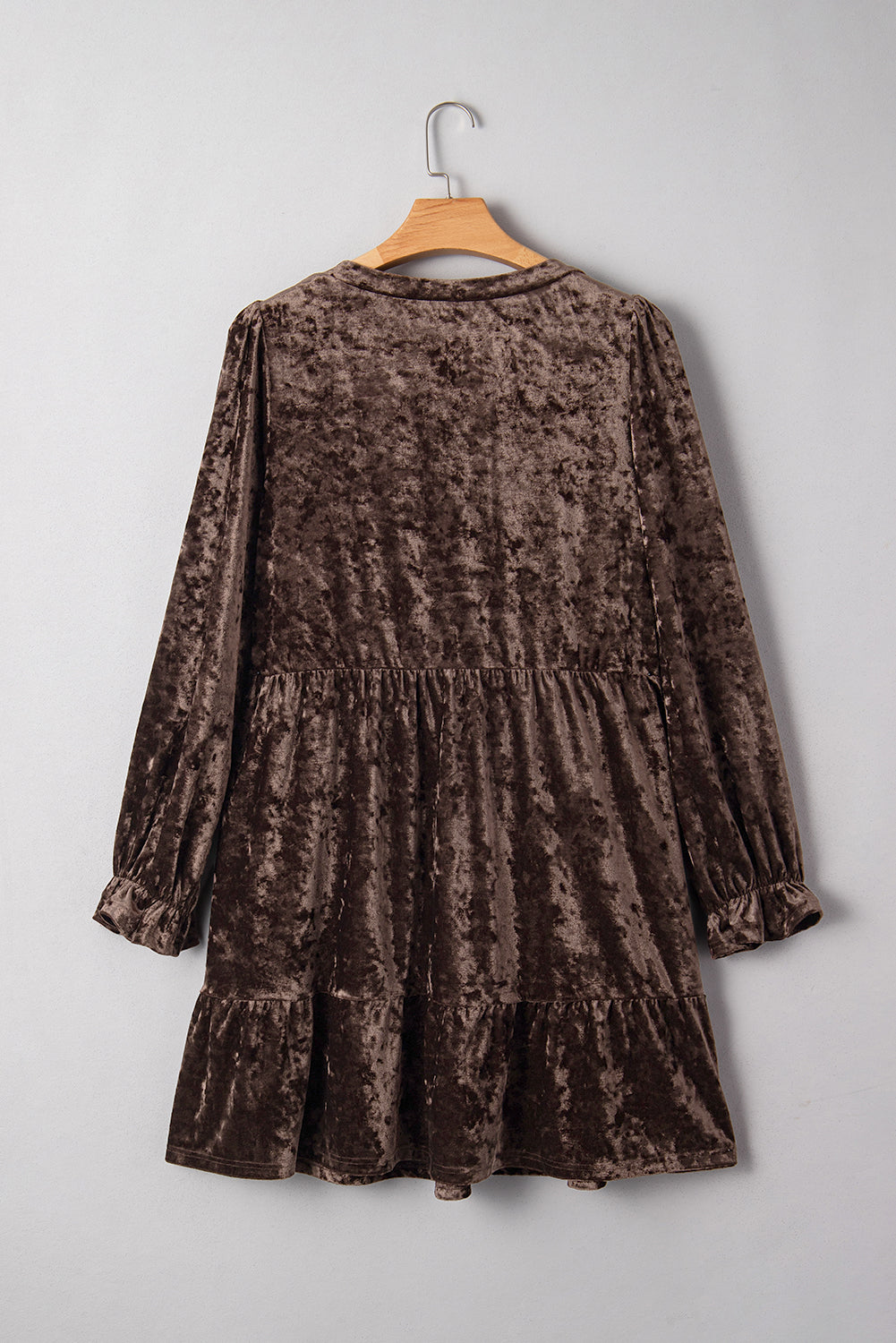 “Very Velvet” Babydoll Plus Size Dress