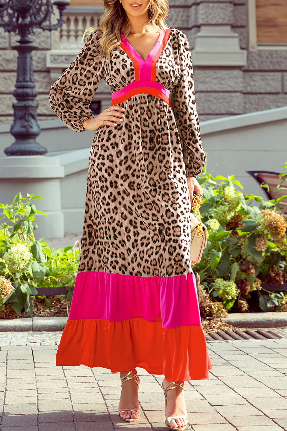 "Look At Me" Leopard Maxi Dress