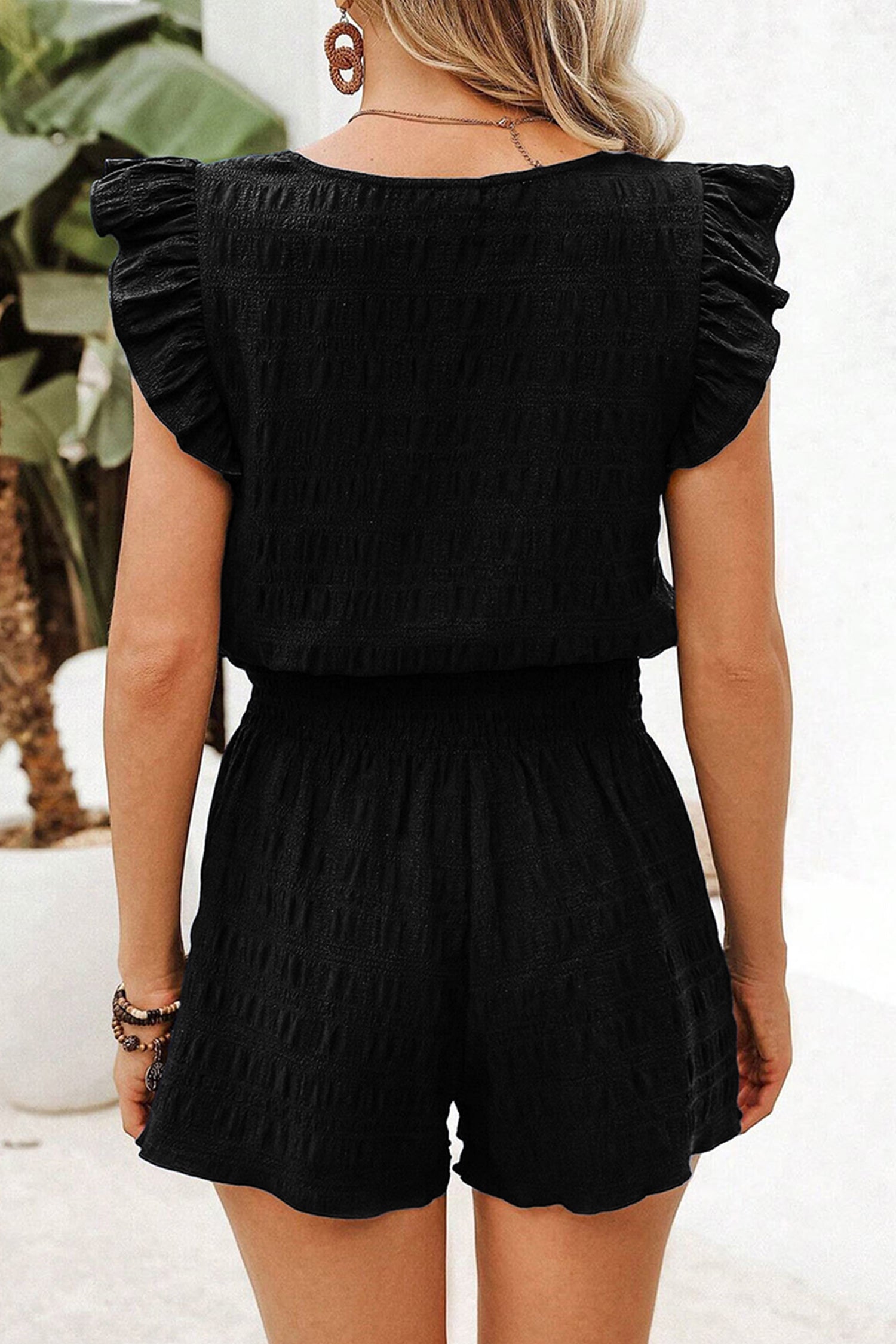 “Bold & Beautiful” Textured Shorts Set