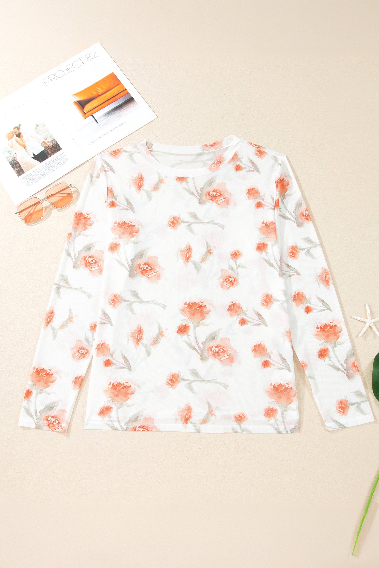 "Don't Mesh With Me" Plus Size Floral Top