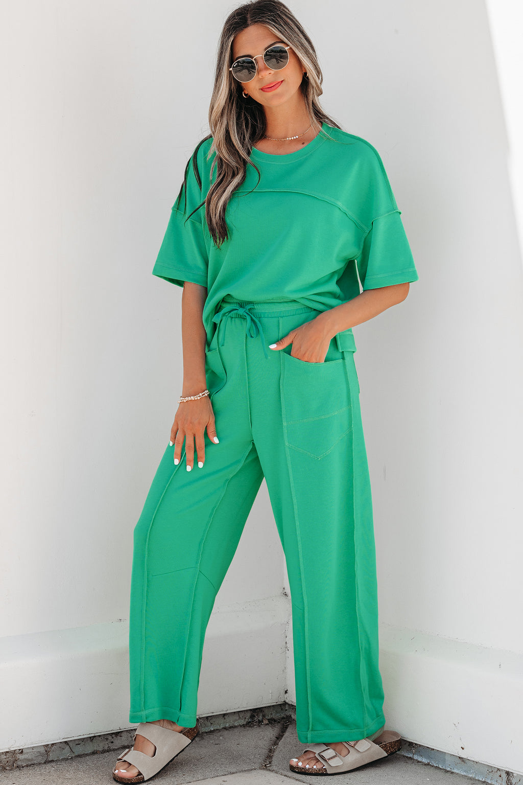 “Be Boxy” Tee & Pants Set