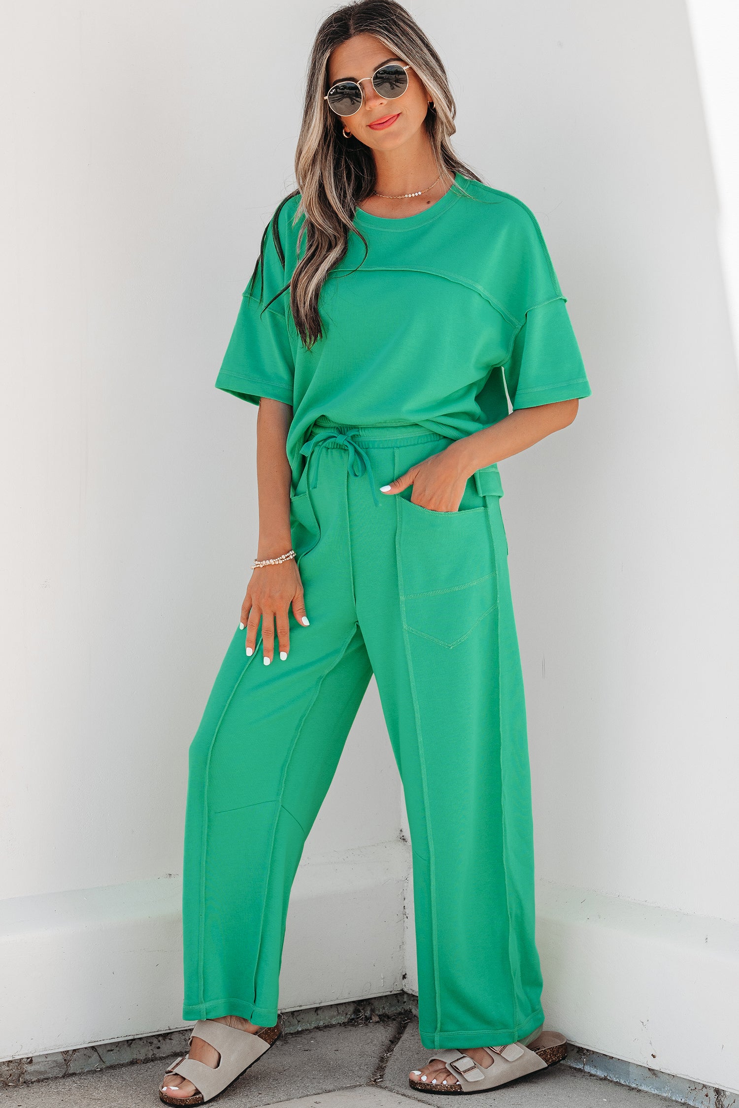 “Be Boxy” Tee & Pants Set