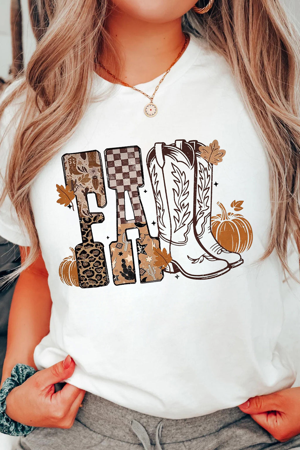 FALL Western Graphic T-Shirt