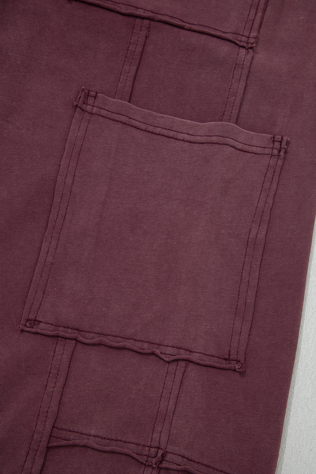 Mineral Wash Cargo Cotton Utility Pants
