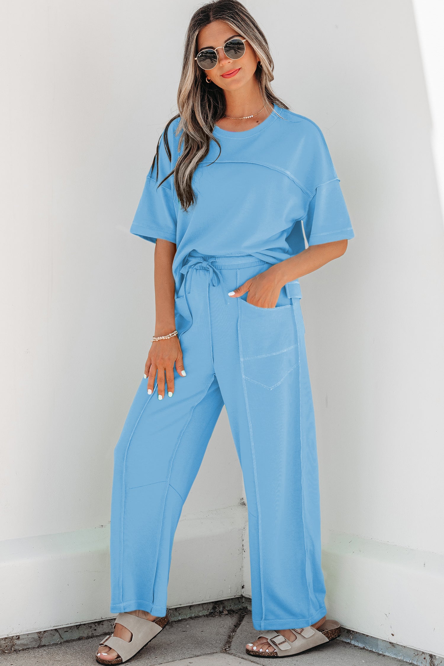 “Be Boxy” Tee & Pants Set