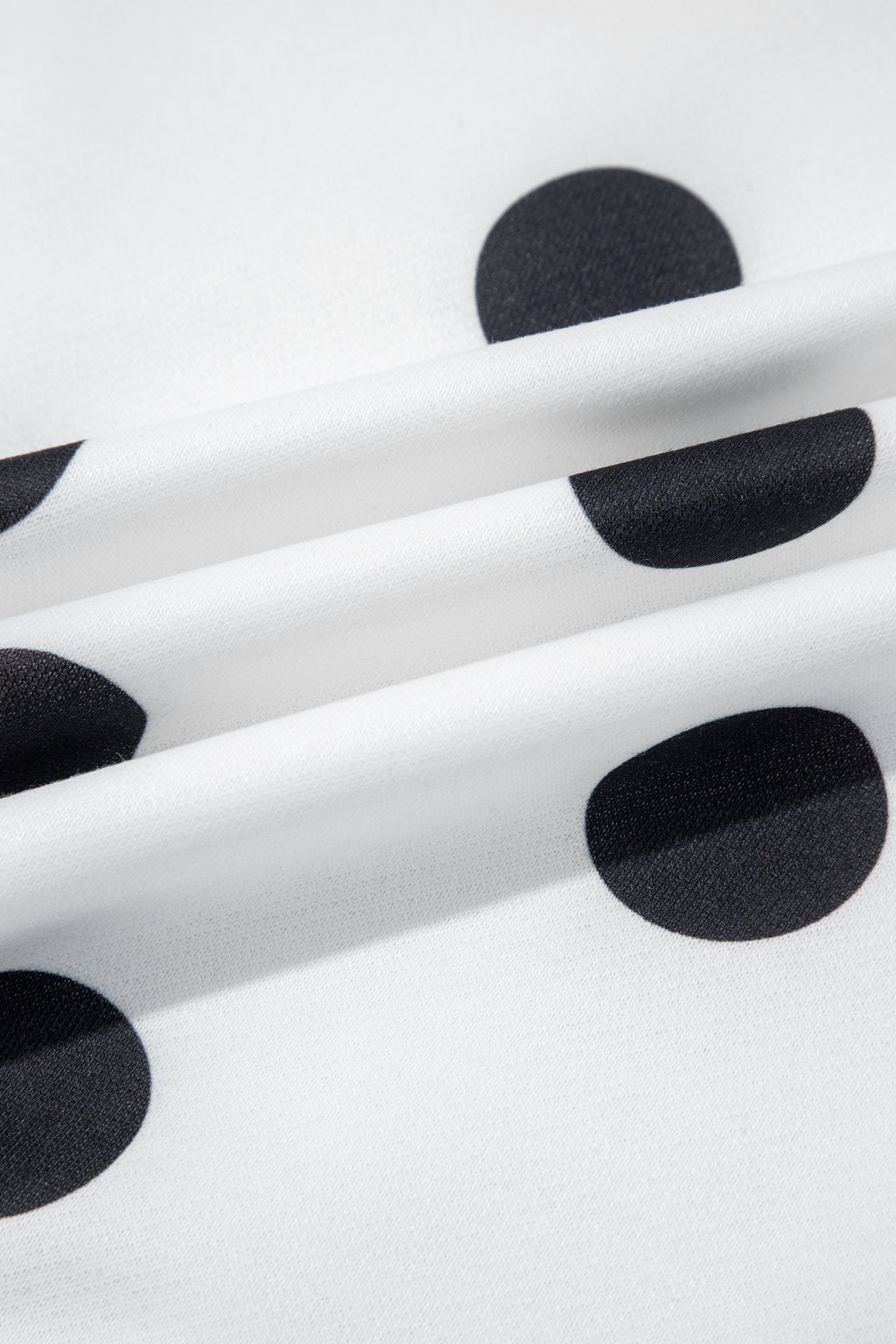 Polka Dot & Patchwork Sweatshirt