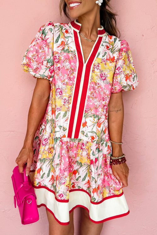 "Adorable In Floral" Dress